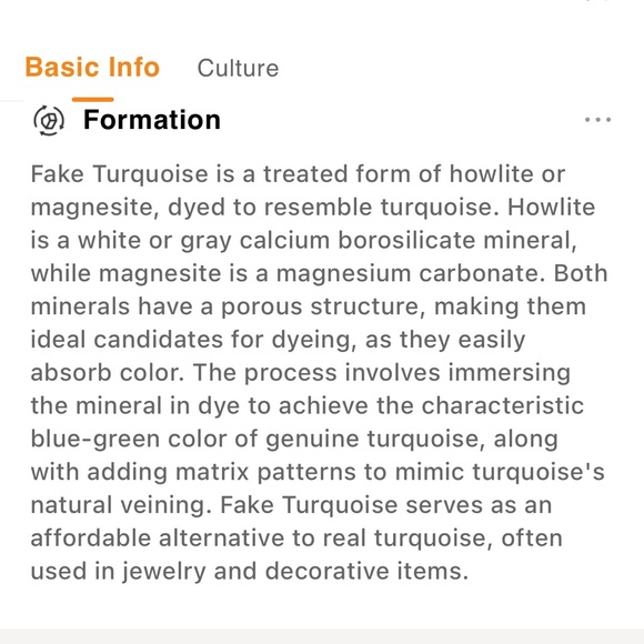 Simulated Turquoise Pendant Necklace - Picture 8 of 8